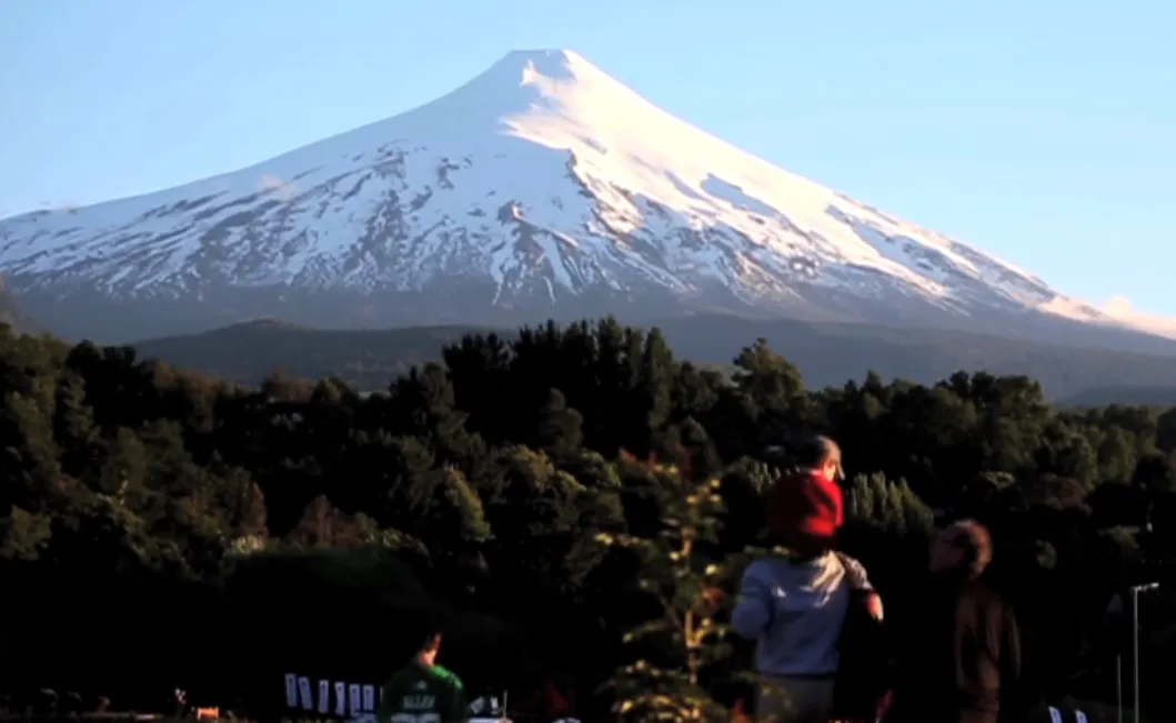 Paisaje de la Región de Región de La Araucanía, Chile, asociada a farmacias de turno